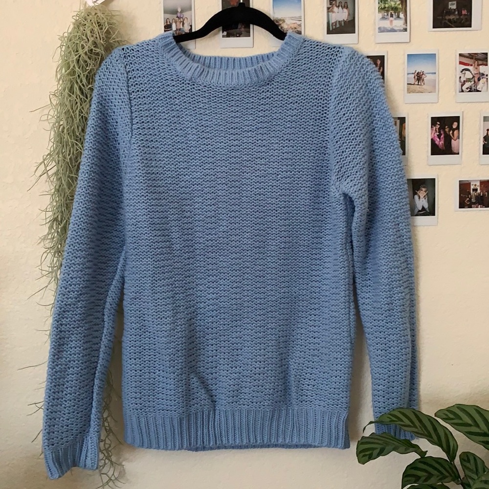Blue Knit Sweater ❄️